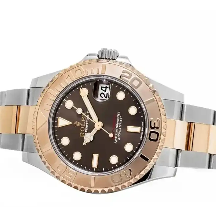 Prestigious Jewelers Rose Rolex Gold & Yacht-Master Steel 126621 Stainless 0310