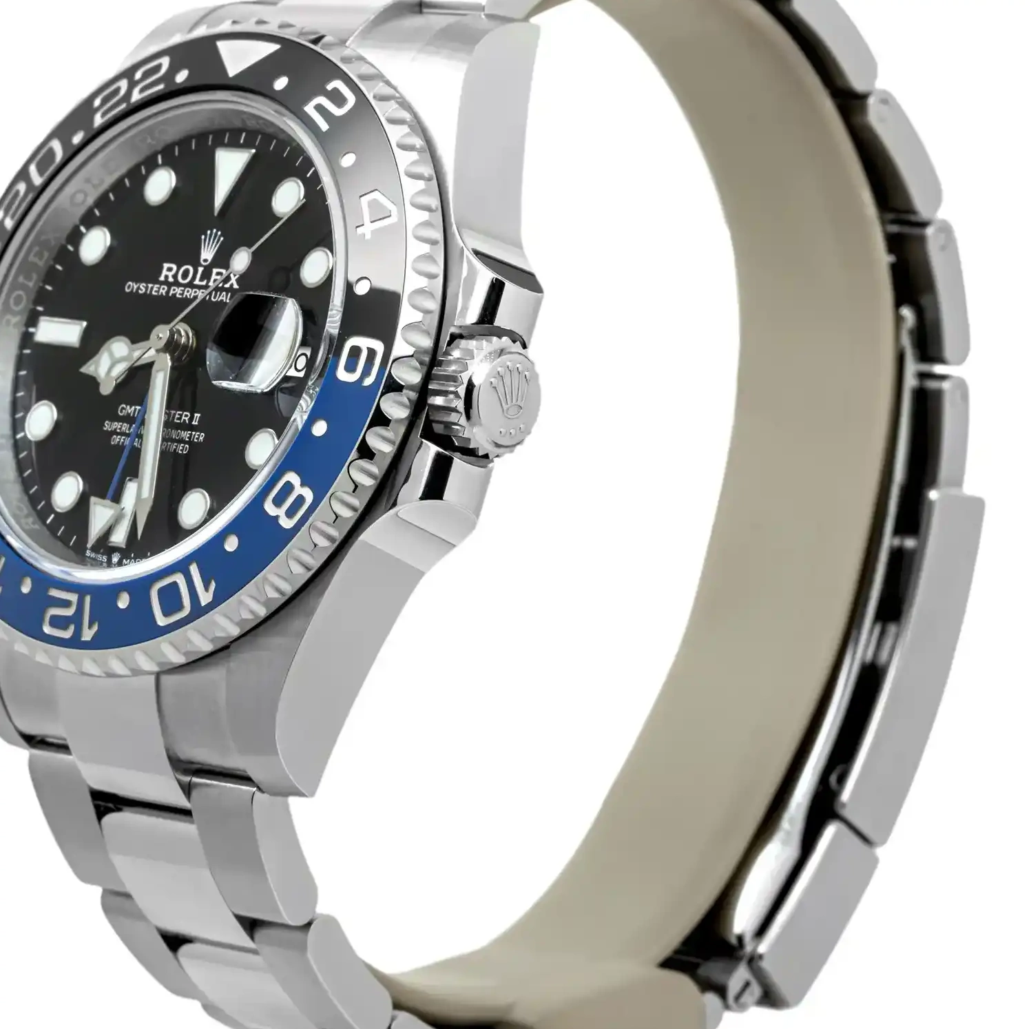 PrestigiousJewelLers 126710BLNR Stainless Rolex Steel II GMT-Master 0310