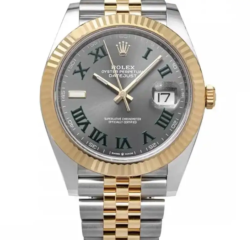 Datejust & 126333 Gold Steel Stainless Rolex 0316