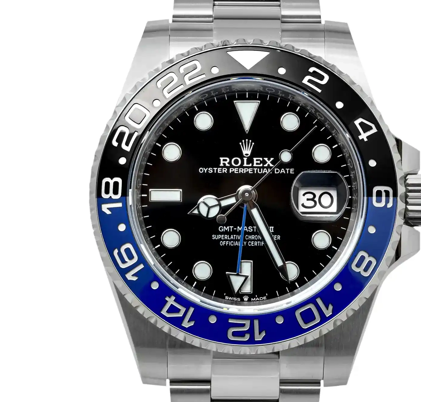 126710BLNR Stainless Rolex Steel II GMT-Master 0310