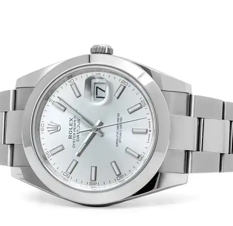 Prestigious JewelLers Datejust Rolex Silver 126300 0309