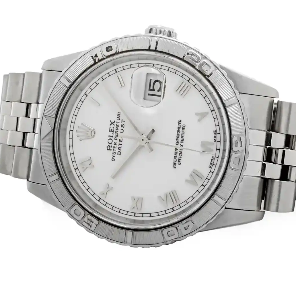 PrestigiousJewelLers 16264 White Datejust Rolex 0317